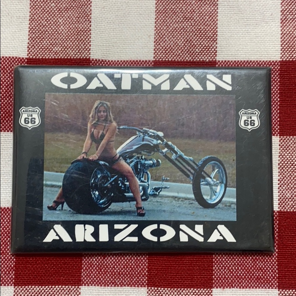 Oatman AZ Harley-Davidson Bike week magnet